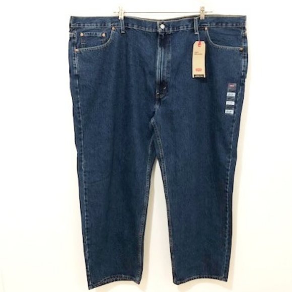 Levis 550 Relaxed Fit Men's Jeans Big & Tall Dark Stonewash